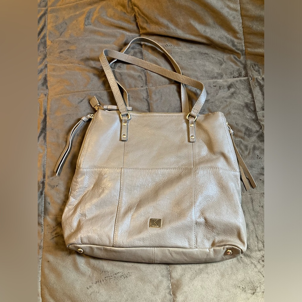 Beautiful Kooba bag, soft and roomy. Pretty purple interior.